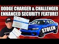 Nouvelle fonction de scurit du dodge charger challenger