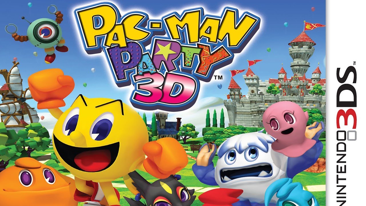 enke drikke meget fint Pac-Man Party 3D Gameplay {Nintendo 3DS} {60 FPS} {1080p} - YouTube