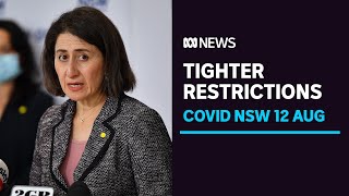 COVID-19 NSW 12 Aug - State records 345 COVID cases and two deaths, tighter restrictions | ABC News