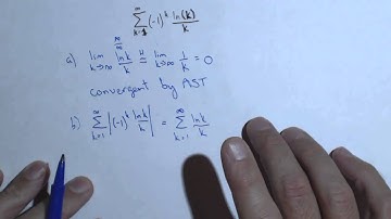 Activity 8.4.6, part a: Absolute and Conditional Convergence