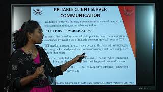 3.3  Reliable Client Server Communication