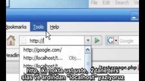Php Eğitim Seti 1 - Php Kurulum Videosu