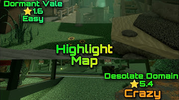 Flood Escape 2 | Dormant Vale [Easy] + Desolate Domain [Crazy] (HIGHLIGHTED MAPS)