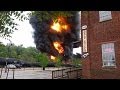 Train Wreck/Derailment Fire - Lynchburg, Virginia