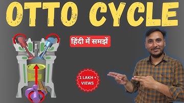Otto Cycle in Hindi || Theoretical vs Actual Otto Cycle || PV diagram otto cycle