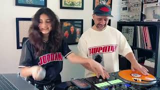 The Best of Our Scratch Battles with Dad @iamdjshock  🔥 #scratch #dj #battle #turntablism #hiphop