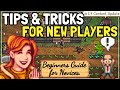 The Complete BEGINNERS Guide For Stardew Valley 1.5!