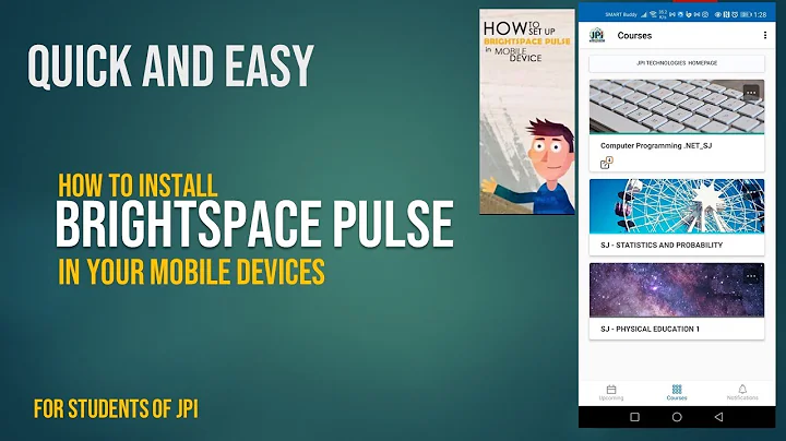 Quick and easy: How to install Brightspace pulse in your mobile devices     (For JPI students)