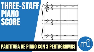 [Writing in MuseScore 3] Setting a Three-staff piano score