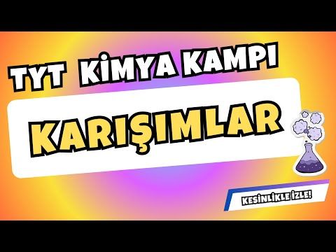 🌟 40 DAKİKADA TYT KİMYA KARIŞIMLAR FULL TEKRAR! #tytkimyakampı