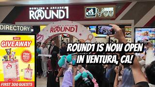 Round1 Ventura Grand Opening: Full Arcade Walkthrough & Prize Tour
