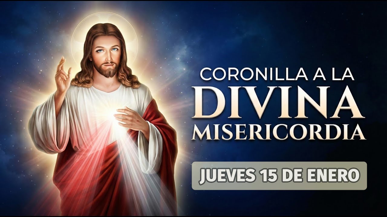 Coronilla a la divina misericordia de hoy Jueves 15 de Enero del 2026