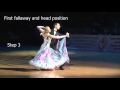 How to dance the three fallaway Style 4 | Arunas Bizokas & Katusha Demidova 2