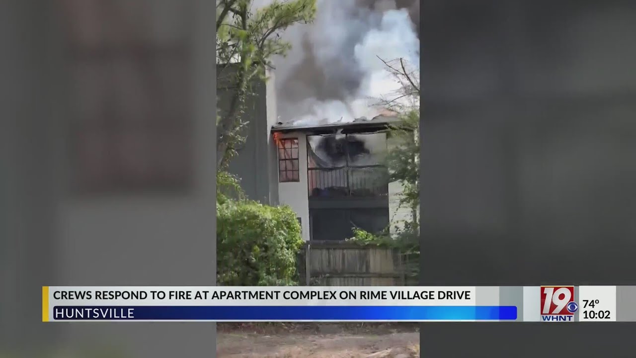 Crews Respond to Fire at Apartment Complex on Rime Village Drive ...