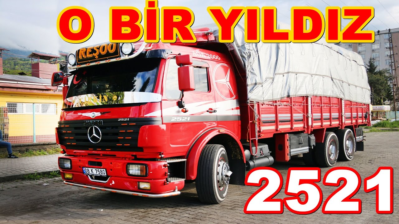MERCEDES BENZ 2521 KAMYON  / YOLLARIN YILDIZI