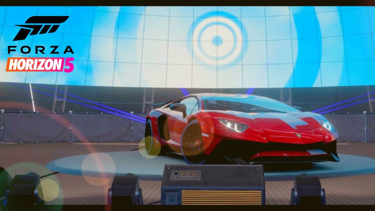 Forza Horizon 5 - Racing with Lamborghini Aventador SuperVeloce | 210 MPH Top Speed Challenge 🔥