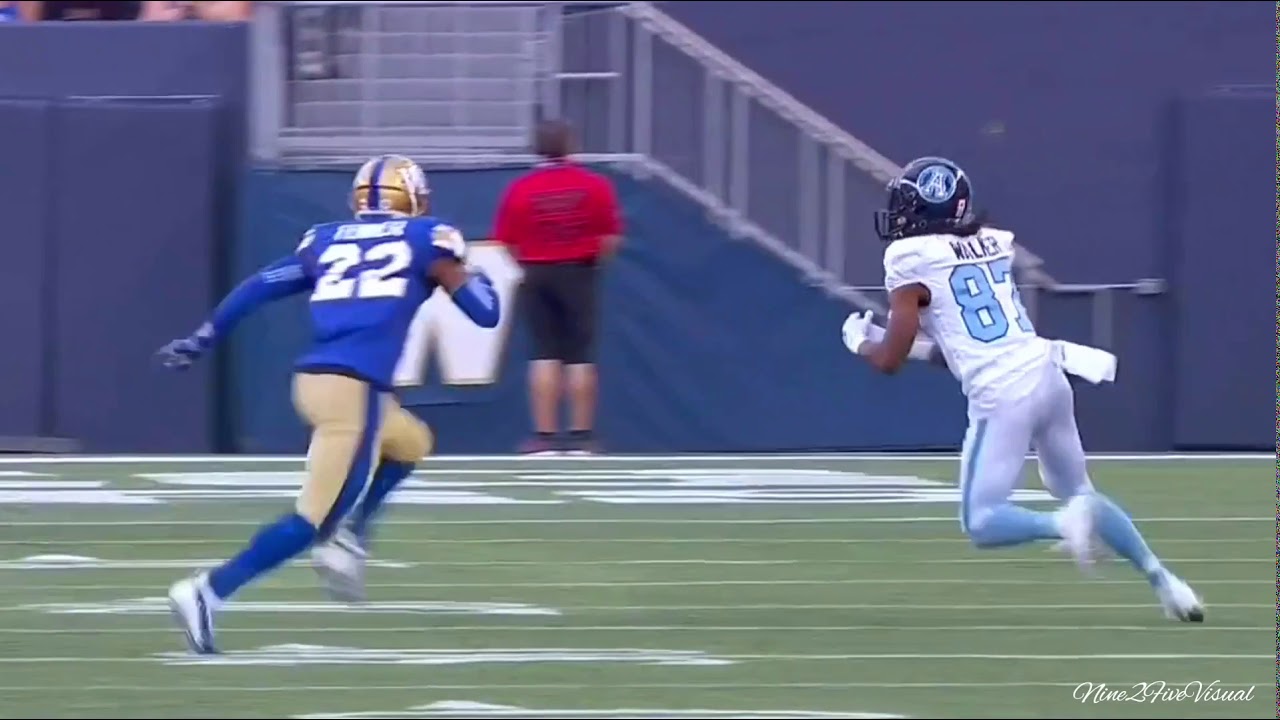 Derel Walker | Toronto Argonauts | 2019 CFL Highlight | “Sky Walk”