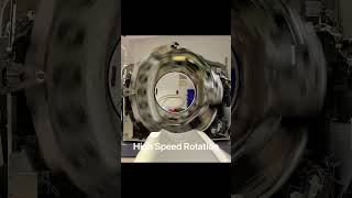 CT Scanner Spinning Max Speed (GE Lightspeed CT 64 Rotation Without Covers)