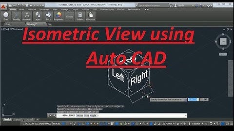 How to Draw ISOCIRCLE in Isometric Views using Auto CAD