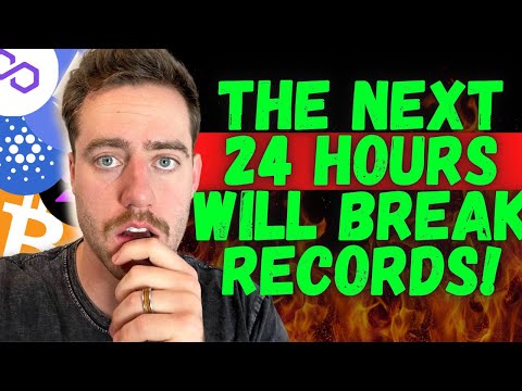 BITCOIN IS ABOUT TO SMASH RECORDS IN LESS THAN 24 HOURS!
