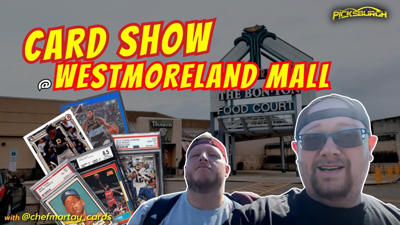 Hunting for Sports Cards at the Westmoreland Mall Card Show in