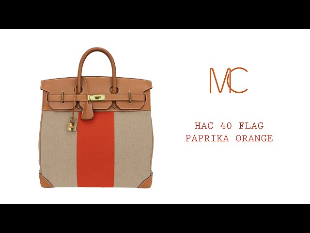 Hermes Haut a Courroies HAC 40 Flag Limited Edition Birkin Bag – Mightychic