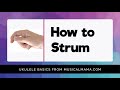 Ukulele Basics 4 — How to Strum
