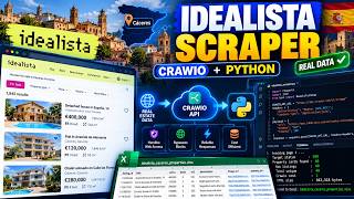 I Scraped Idealista with Python + Crawio API — Here’s the Result