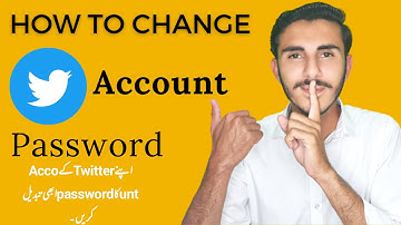 How To Change Twitter Account Password 2022 || Twitter Account Password kaise Change kare