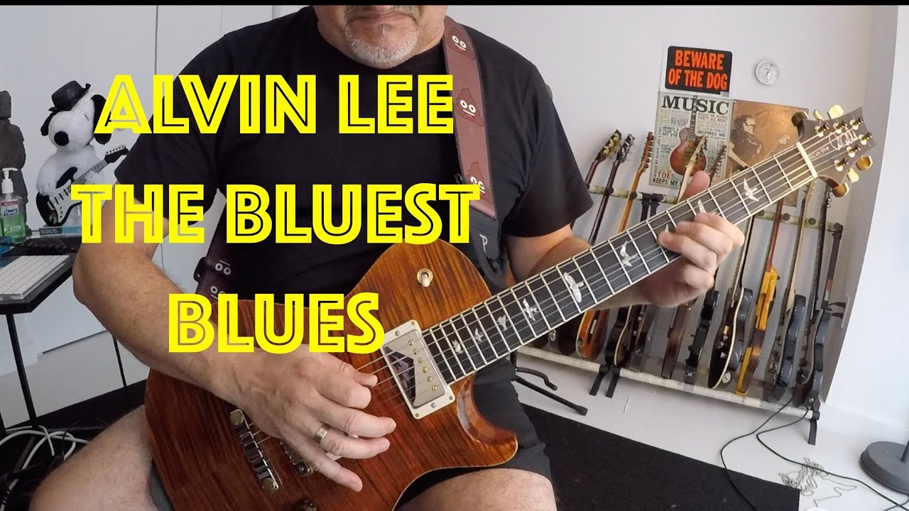 Alvin Lee George Harrison The Bluest Blues Instrumental Guitar Cover -  YouTube