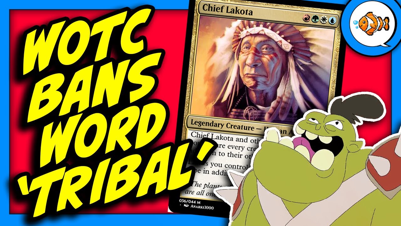 Wizards of the Coast BANS Word "Tribal" in MTG Because It’s Offensive?!