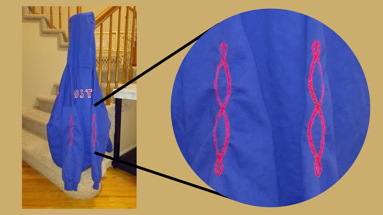 How to Embroider Sleeves Easily Using a Simple Sewing Machine YouTube