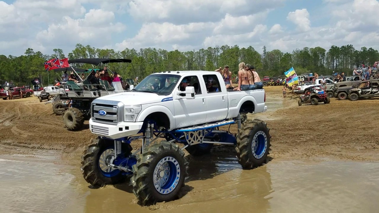 redneck mud club 17. truck is no more than 300k.