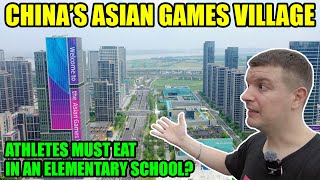 Download Lagu China's Asian Games Village (Why are Athletes Eating in an Elementary School?) MP3