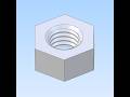 How to add Modelled Thread to the M8 Hex Nut