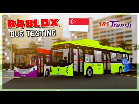 Roblox Singapore Buses