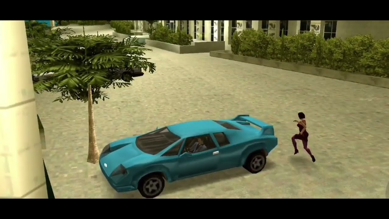 Jugando gta vice city