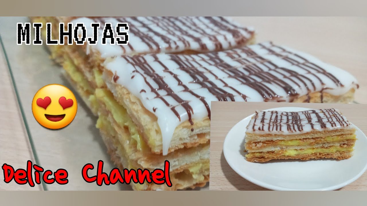 MILHOJAS + cómo hacer GLASEADO (no tarda nada en secar) ❤