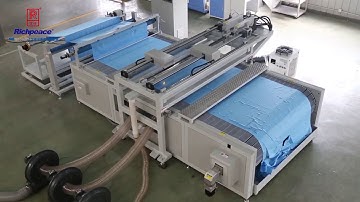 Richpeace  automatic laser cutting machine for airbags