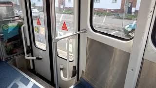 Abfahrtsignalkleine Mitfahrt In Der Linie 1 In Der Ktnf6