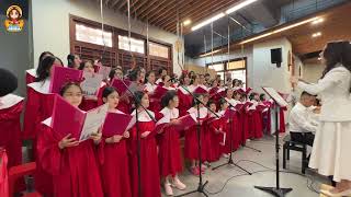 Video thumbnail of "Đại Lễ Giáng Sinh 2022| Chúa ra đời (Oh Holy Night)| Ca đoàn thiếu nhi Cecilia (GX. Mẫu Tâm)"