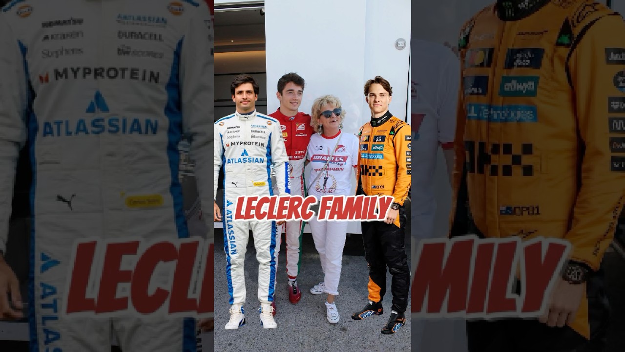 Charles Leclerc ADOPTS Oscar Piastri & Carlos Sainz😂 