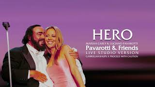 Mariah Carey, Luciano Pavarotti - Hero (1999 Pavarotti and Friends Orchestral Live Studio Version)