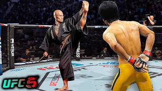タイのストリートマスター vs. ブルース・リー (EA SPORTS UFC 5) - リマッチ screenshot 5
