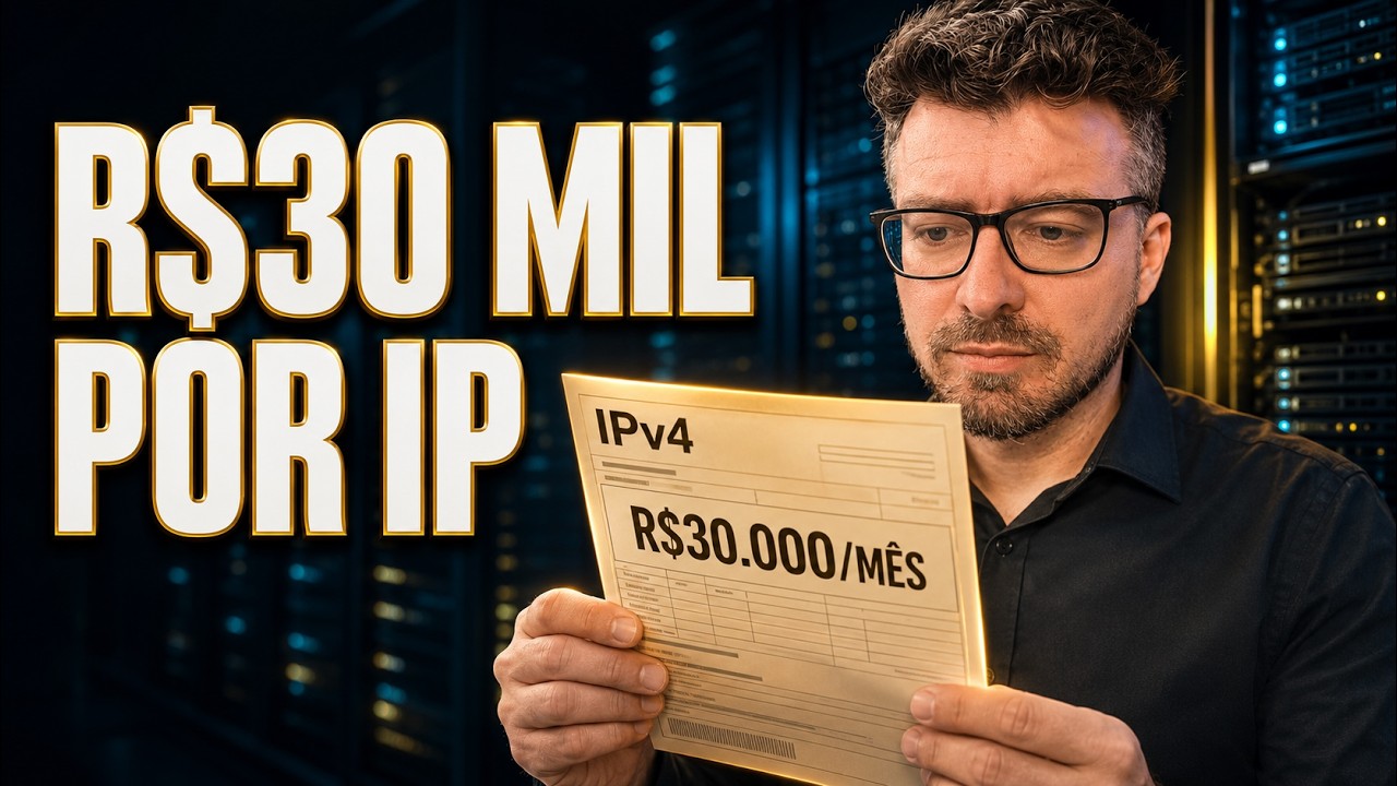 A máfia do IPv4: como cobram até R$ 30 mil por um bloco