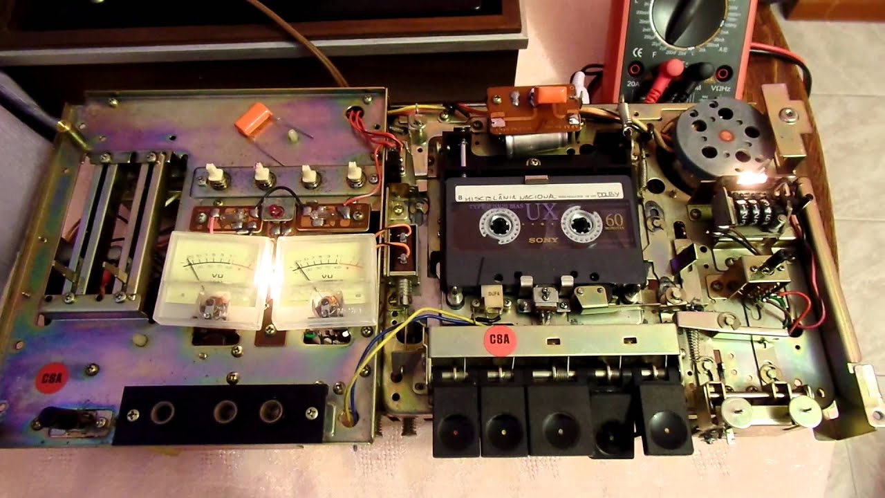 PIÈCES de platine cassette AKAI GXC-39D de l'unité de travail - eBay