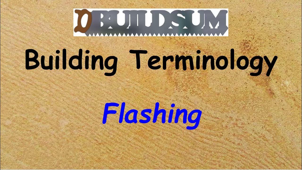 Building Terminology Flashing YouTube