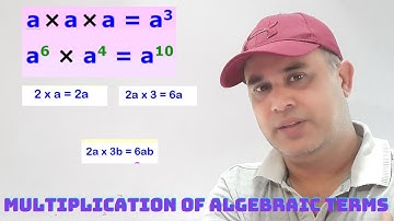 Grade - 6 , Mathematics | Algebra | Multiplication of algebraic terms.