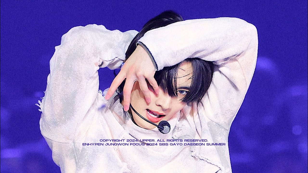 [4K] 240721 SBS 가요대전 ENHYPEN JUNGWON 'Dance Break + Fatal Trouble' 엔하이픈 정원 댄브 페이탈 트러블 직캠