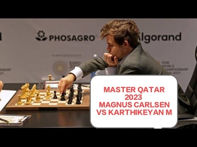 Magnus Carlsen buscando a LIDERANÇA? Qatar 2023 